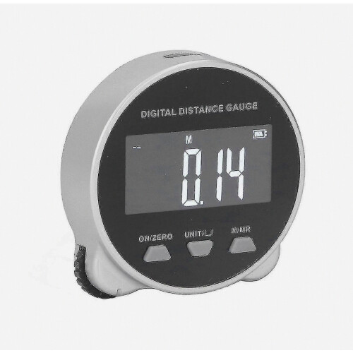 Digital Tape Measure 656 Ft High Accuracy Electronic Rolling Ruler with LCD Display
