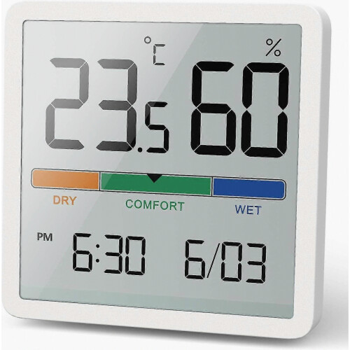 Handheld Digital Thermometer / Hygrometer with High Accuracy Temperature and Hygrometer for Room Te