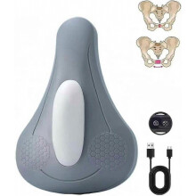 Allenatore per il pavimento pelvico - Attrezzo per il rafforzamento del core maschile con 4 modalità di vibrazione, ricarica tramite Type-C, silenzi