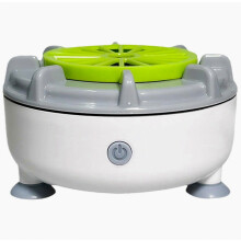 Draagbare fruit- en groentewaskom, USB-oplaadbaar, snelwasprogramma voor vlees en zeevruchten, 11,5 cm