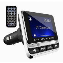 FM12B Bluetooth-Autoradio-MP3-Player, kabelloser FM-Transmitter, LCD-Bildschirm, unterstützt TF-Karten