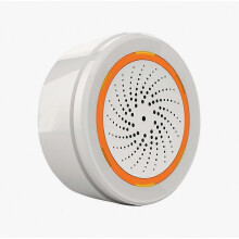 Populairste draadloze sirene alarm met geluid, lichtsensor, ingebouwde batterij, Zigbee-sensor, temperatuur- en vochtigheidsalarm, slimme woning