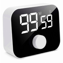 Kitchen Timer, Digital Cooking Timer Magnetic for Stopwatch Countdown Timer with LED Display Rotary,New 2026