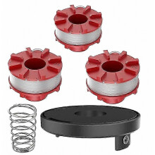 Vervangingsonderdelen voor Einhell CE-CT 36/30 Li E-Solo/Agillo 36/255 BL/Agillo 18/200 3-spoelsysteem, inclusief dop en tandwiel.