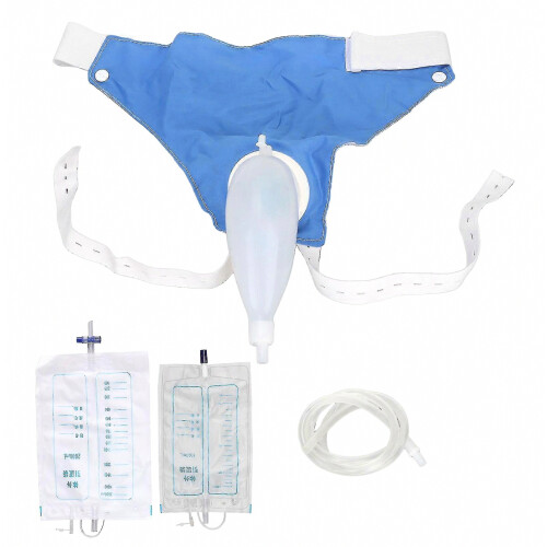 Portable Urinary Drainage Bag for Incontinence Elderly Men 1000ml 2000ml Wearable