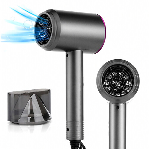 Professional Hair Dryer with Unique Brushless Motor - Innovative Micro-Filter - Oxy Active Technology -1200w