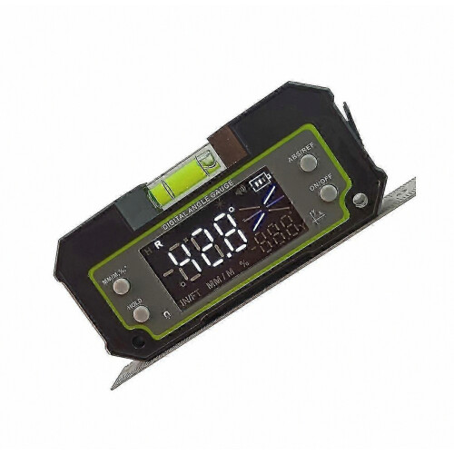 Digital Inclinometer Bluetooth Dual Axis Angle Finder with Magnetic Base Rechargeable Level Box for Precise Measuring