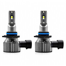 6500K Cool White LED Headlight Bulbs, 9006 HB4 Size, IP68 Waterproof, 120W 12000LM, Pack of 2