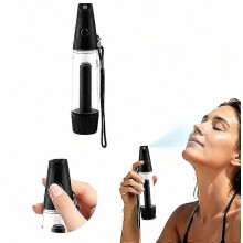 1 unidad de pulverizador manual de agua, atomizador de agua para rostro, botella de pulverización portátil mini recargable para viaje, para refresca