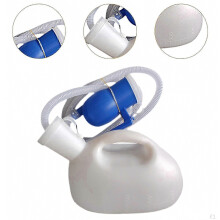 Male Urinal Bottle Pee 2000ml Urinary Container Reusable 59.06" Long Hose 2025
