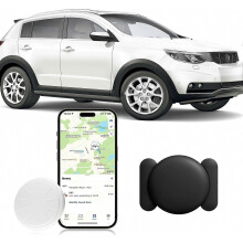 Mini rastreador GPS para vehículos, rastreador GPS para coche en tiempo real, compatible con Apple Find.