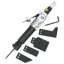 Mini Pneumatic Scraper Set, Air Meter Shovel Chisel Industrial Welding Deburring Rust Removal Chisel, 3500 rpm, 100C