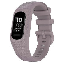 (Roland violet trumpet) For Garmin Vivosmart 5 Replacement Band Sweatproof Silicone Watch Strap Quick Release Bracelet Compatible With All Colors -T