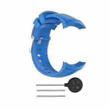 (Blue) Suunto Spartan Ultra Silicone Smart Watch Band Anti-Scratch Wrist Strap