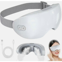 Adjustable Smart Hot Cold Eyerelis Steam Therapy Eye Mask - Relieves Dark Circles, Puffiness, & Dry Eyes
