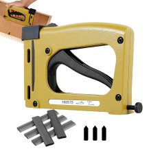 Picture Frame Stapler, Adjustable Dot Screwdriver, Hand Frame Stapler for Picture Frames, Backboards, Manual Framing Tool with 1000 Points