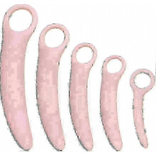 Improved 5-pack Silicone Dilator Set for Pelvic Floor Exercise, Women's Health Support