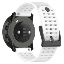 (White) Sport Strap For Suunto Vertical/9 Peak Pro/9 Peak/5 Peak,22mm Silicone Watch Bandsish-hy