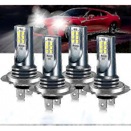 high low beam H7 LED headlight bulbs 60000lm 220w super bright
