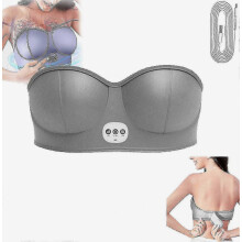 USB Rechargeable Bust Massager with 3 Vibration Modes Aimed at Chest Firming and Anti-Sagging Effects