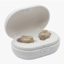 Pair Ear Canal Magnetic Charging Hearing Aids Intelligent Noise Reduction Sound Amplifier for Elderly Portable Charging