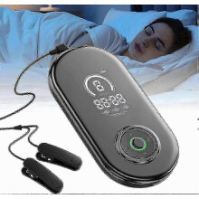 Vagus Nerve Stimulation Device for Sleep Aid & Anxiety Relief - CES Microcurrent Ear Clips to Reduce Fatigue