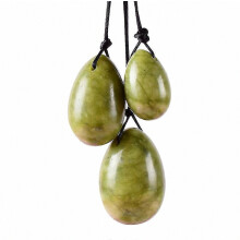 3 Pcs/set Yoni Egg Natural Jade Eggs Set Kegel Exercise Pelvic Floor Muscels Libido Strengthen Egg Balls By