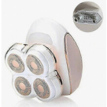 4-Head Rechargeable Wet/Dry Hair Remover Shaver, Waterproof