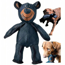 Oso de peluche irrompible Bear Dog 2.0, juguete de peluche para perros que muerden con fuerza - Juguete chirriante indestructible
