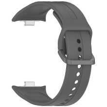 (DarkGrey) Silicone Strap Compatible For Xiaomi Redmi Watch 5 Adjustable Watch Band with Colored Buckle