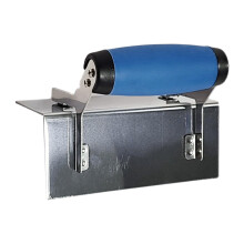 Easy to Use Stainless Steel Wall Corner Trowel Spatula for Plastering with Comfortable Handle, for DIY Projects and Wall Corners.