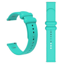 (Style Mint Green, Multicolor) Lemonda For Garmin Venu 3S Forerunner 265S Watch Strap 18mm Silicone Replacement Watch Bands - Wine