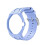 (Baby Blue) Silicone Watch Strap with Octagonal Protective Case, Compatible with Royal Pop Pocket Watch 1