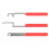 3Piece Practical Locked Window Opening Tool Set, Sturdy CorrosionResistant Steel Window Opener 1