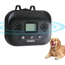 Dog Bark Control, Automatic Bark Control Device Outdoor Training Safe and Humane Anti-bark Device 11X10X4.4cm