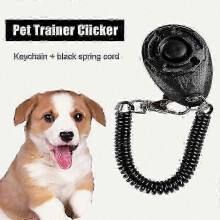 (Red) Pet Training Clicker for Dogs - Long-Lasting Obedience Training Accessory Tool