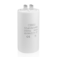 55 MFD Garage Door Opener Capacitor 250V for LiftMaster Chamberlain Craftsman 1/2HP Motors