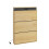 SoBuy Παπουτσοθήκη FSR226-E-N Δρυς 78x19x115.4cm 1