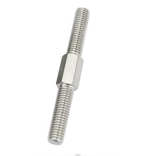 M16 Left and Right Thread DoubleEnded Threaded Rod, Positive and Negative Threaded Rod, Stud Bolt Screw, Stainless Steel 304 (M16x140mm1pcs)