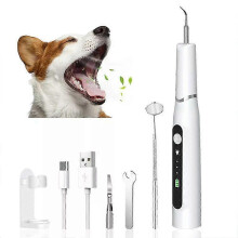 Household Dog Toothbrush Ultrasonic Portable Dog Toothbrushs Electric Bright White Teeth Professionally Cleaner Pet Supplies Tw