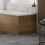 1700mm Front Side Bath Panel & 750mm End Panels 18mm LDF for Bathroom Baths Modern Oak 5