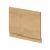 1700mm Front Side Bath Panel & 750mm End Panels 18mm LDF for Bathroom Baths Modern Oak 7