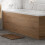 1700mm Front Side Bath Panel & 700mm End Panels 18mm LDF for Bathroom Baths Modern Oak 2