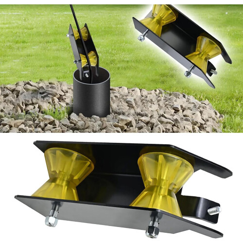 Well pipe pulling tool, strength alloy steel in the roller pump installation assistance tool builtin 1