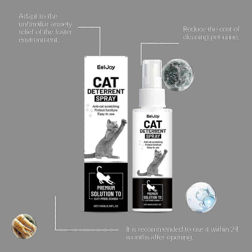 (3pcs) Kittens training spray to stop scratching Aid cat training, corrects destructive habits. indoor training