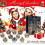 Χριστουγεννιάτικο Ημερολόγιο Advent Box Blind, Ρετρό Στρογγυλά 2D Ακρυλικά Στολίδ 4