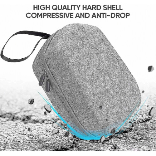 Hard Carrying Case Compatible With Meta/oculus Quest 2 Basic /elite Version, Large Space Cover Stora 1