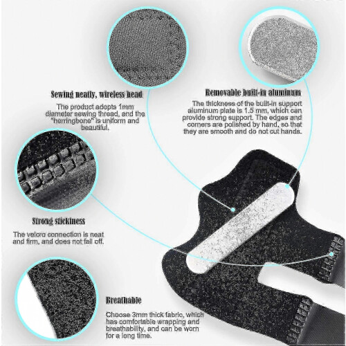 4 Pack Trigger Finger Splints Finger Brace Finger Knuckle Immobilization Broken Finger Protector Fits Index Finger Middle Finger Rin 2