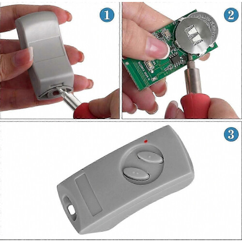 2-Pack Universal Garage Door Opener Remote Control for 433MHz Systems 1