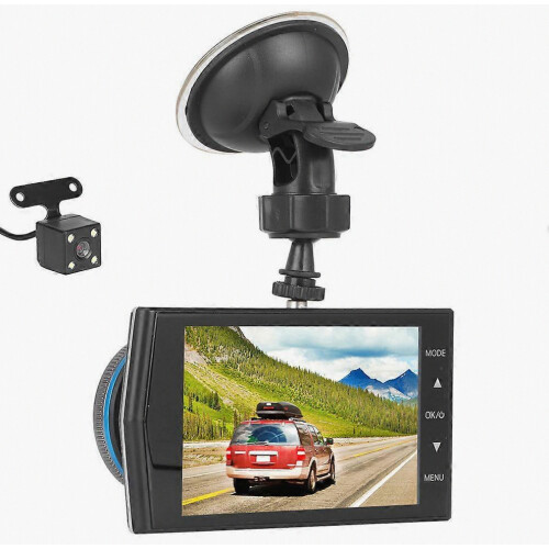 4-inch auto-dashcam met touchscreen, ingebouwde G-sensor en MOV-videoformaat 1